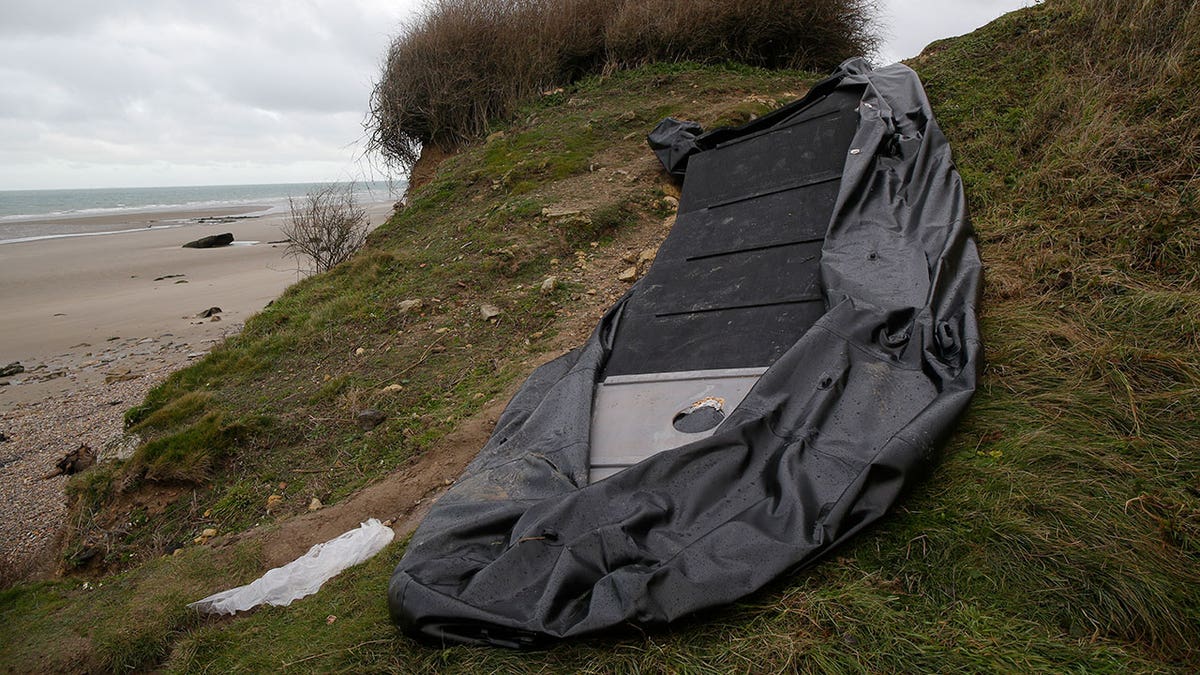 Damaged boat