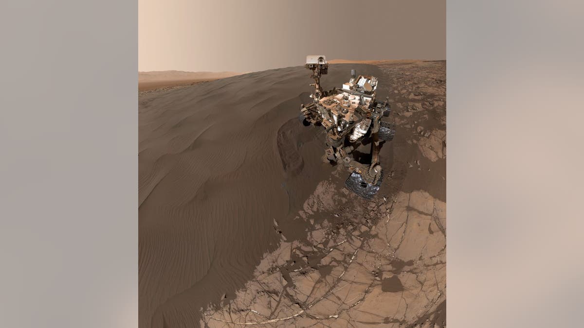 NASA's Curiosity rover takes a selfie on Mars 