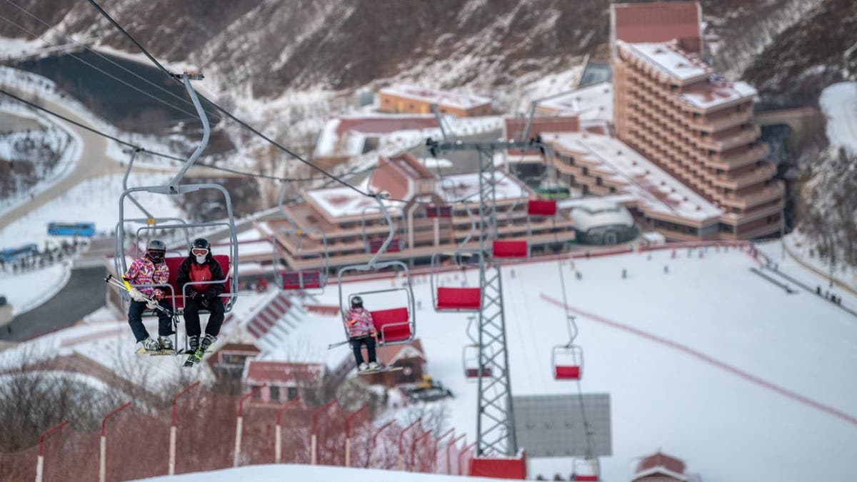 North Korea skiing Wonsan