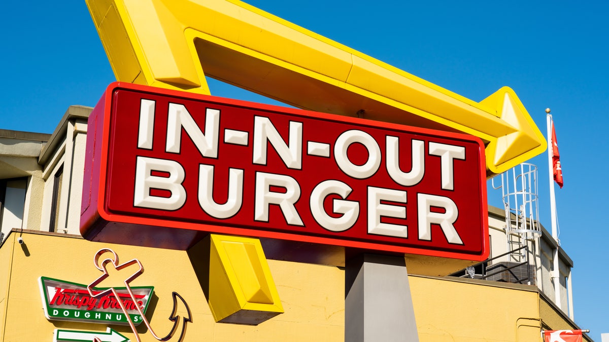 In-N-Out burger sign