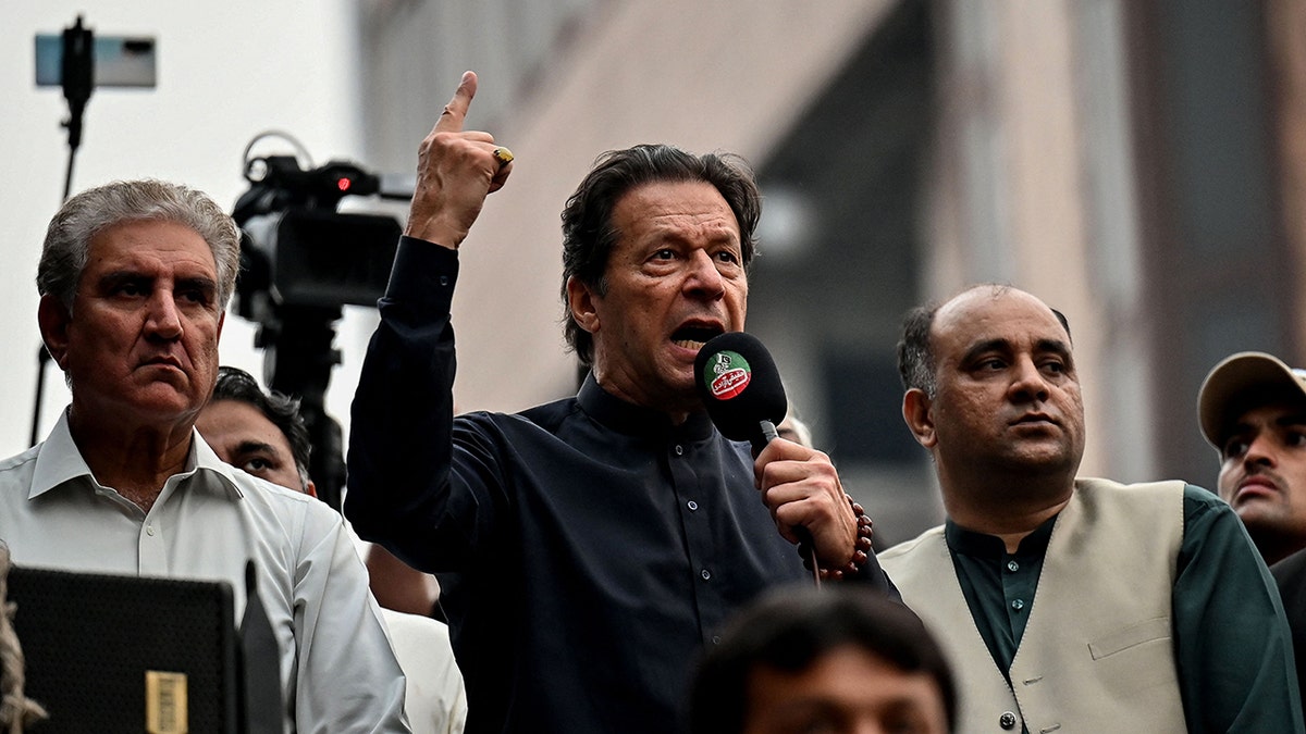 Imprisoned Former Pakistani PM Imran Khan Addresses IMF In Election ...