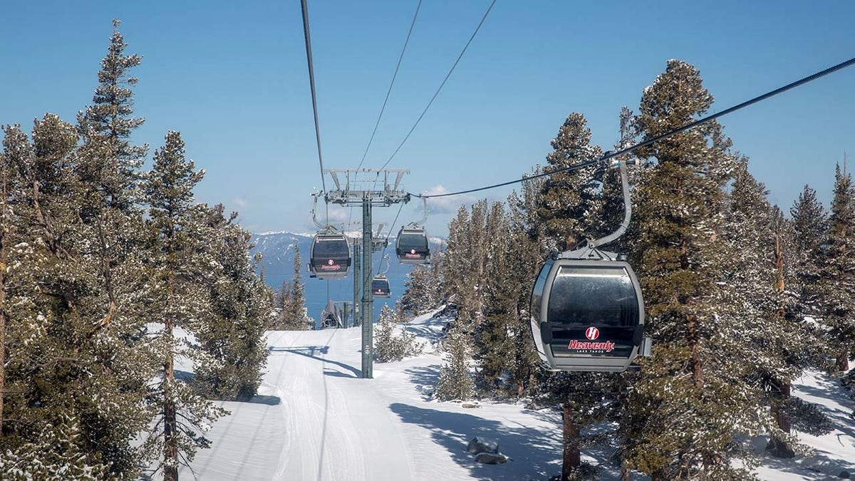 Heavenly Ski Resort Gondola in Lake Tahoe