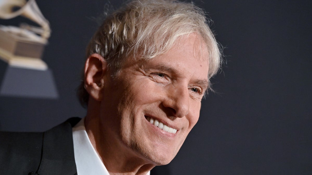 Michael Bolton smiling