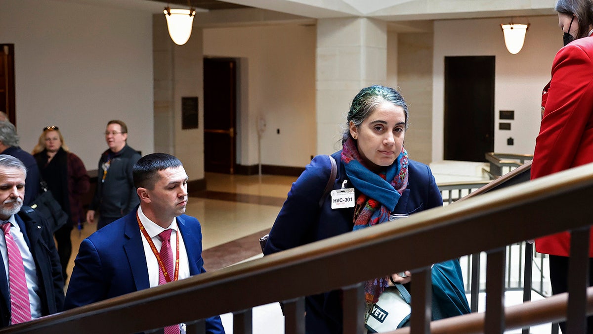 Melissa Dalton before testifying on chinese spy balloon