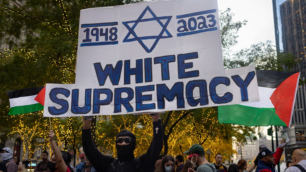 Israel white supremacy protest