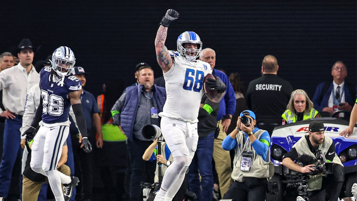 The Lions achieved a 2-point attempt