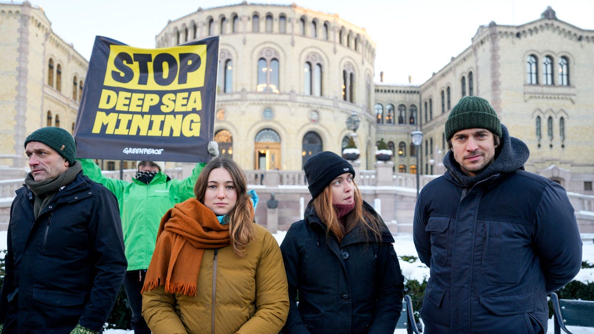 Anti-mining protests Norway