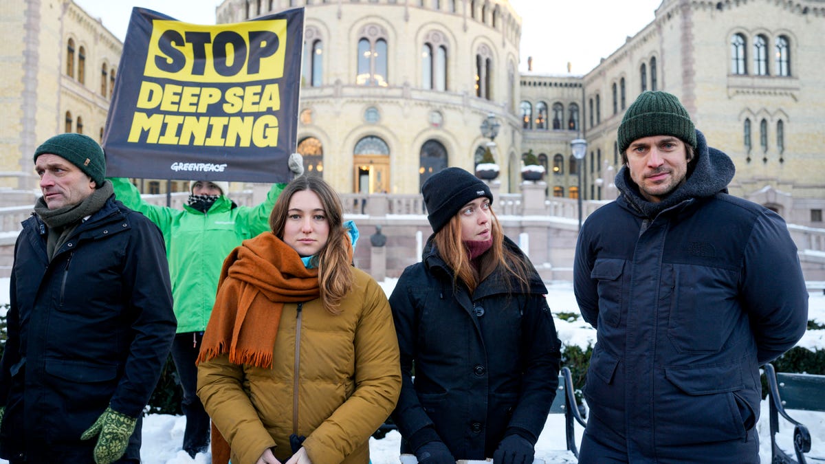 Anti-mining protests Norway