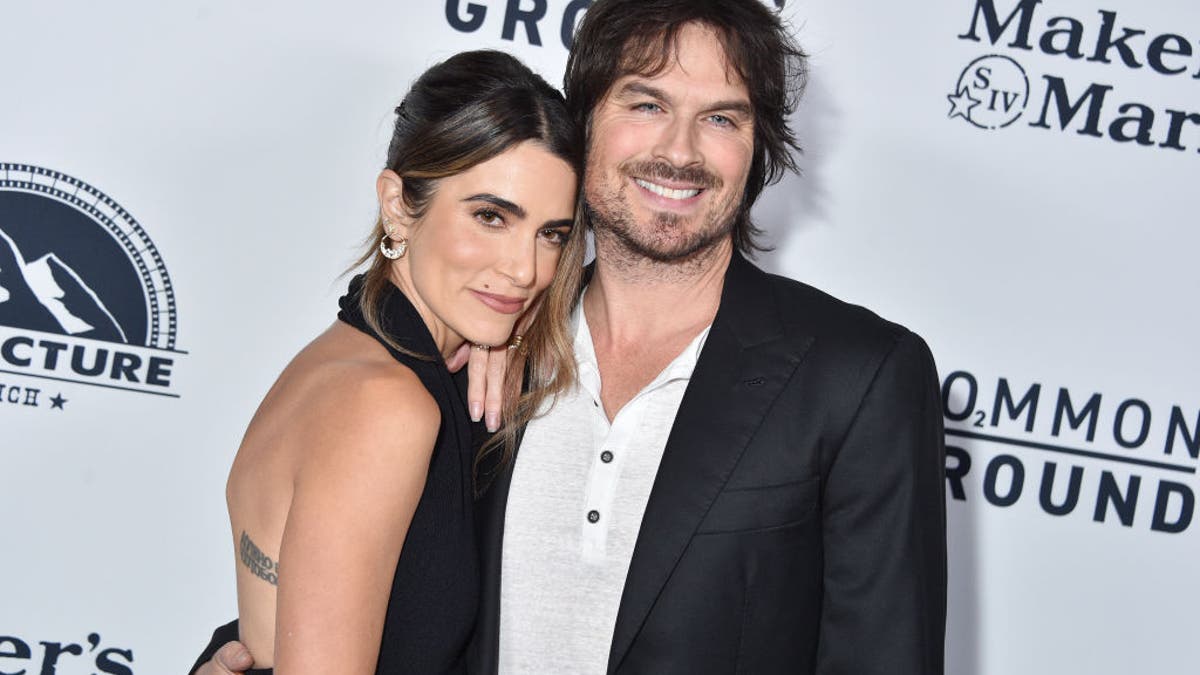 Nikki Reed and Ian Somerhalder