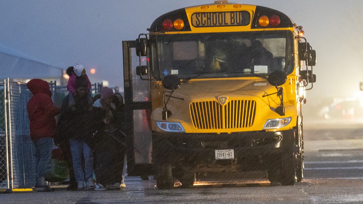 Front of school bus