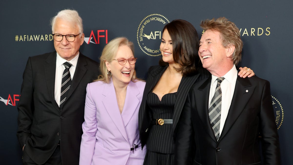 Steve Martin, Meryl Streep, Selena Gomez and Martin Short
