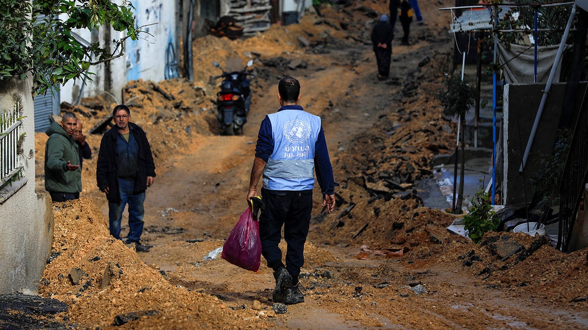 UNRWA workers in Jenin