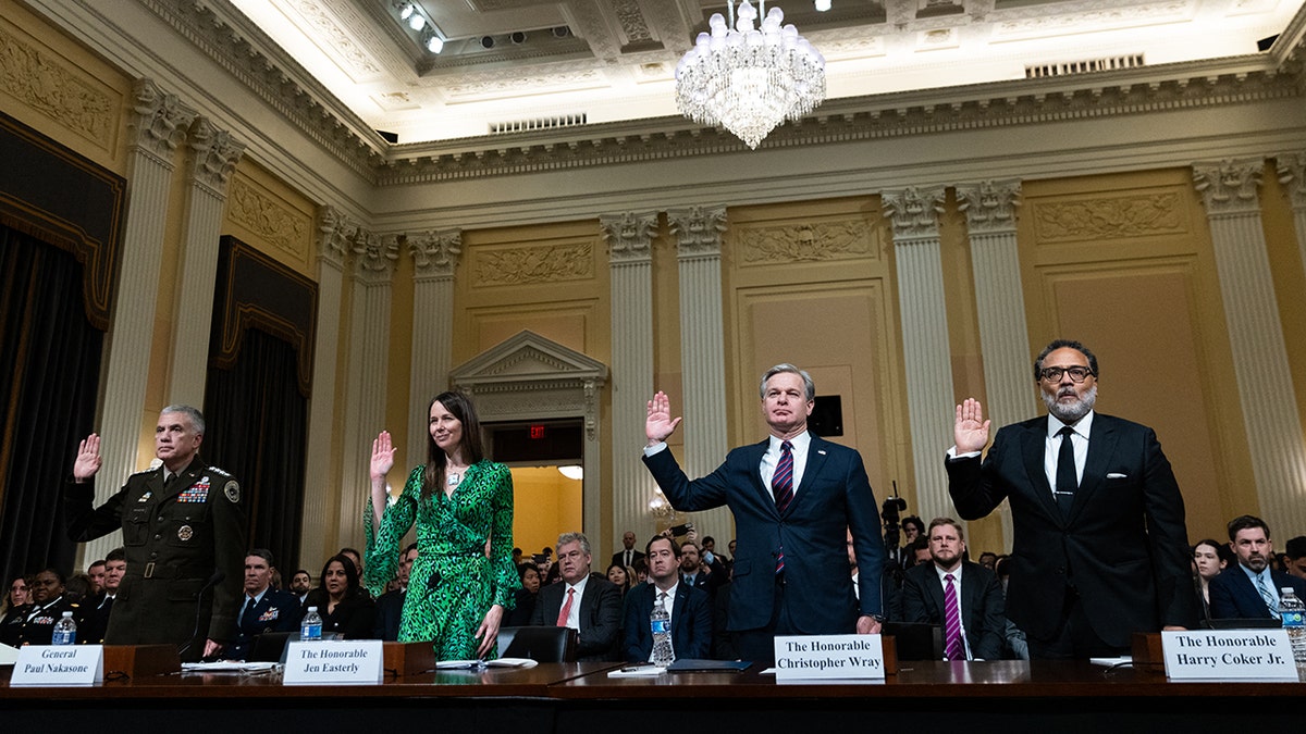 Security directors at the committee hearing