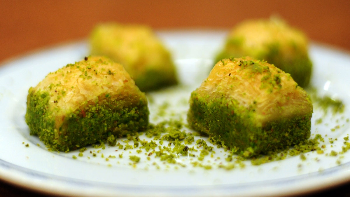 Baklava pastries 