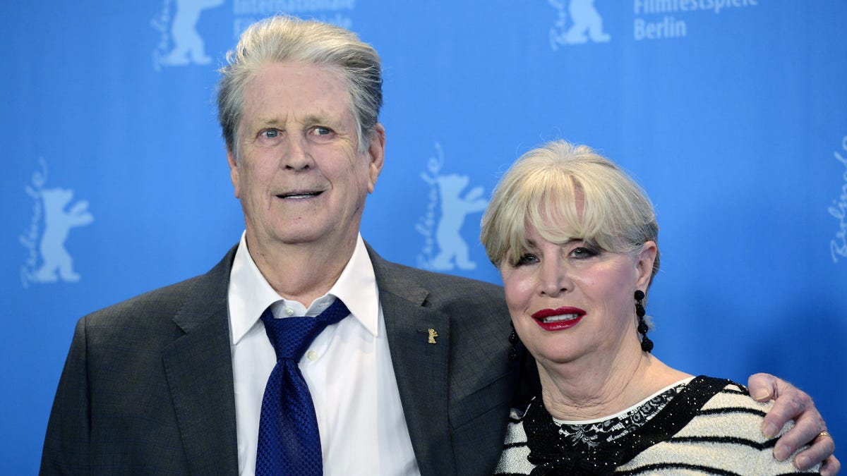 Former Beach Boy Brian Wilson and his wife Melinda Ledbetter