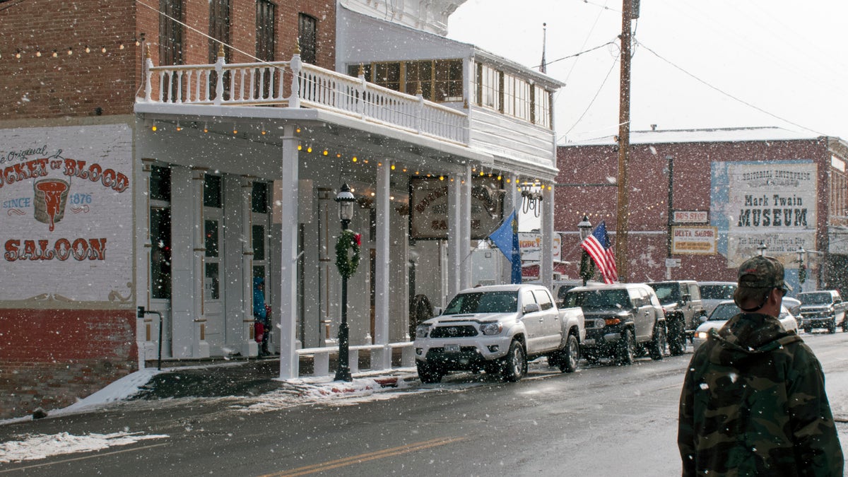 C Street in Virginia City, Nevada