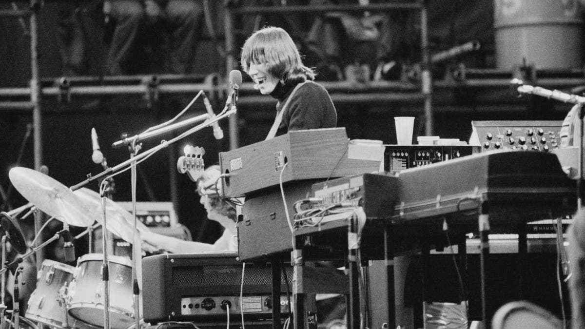 Roger Waters performing in 1975