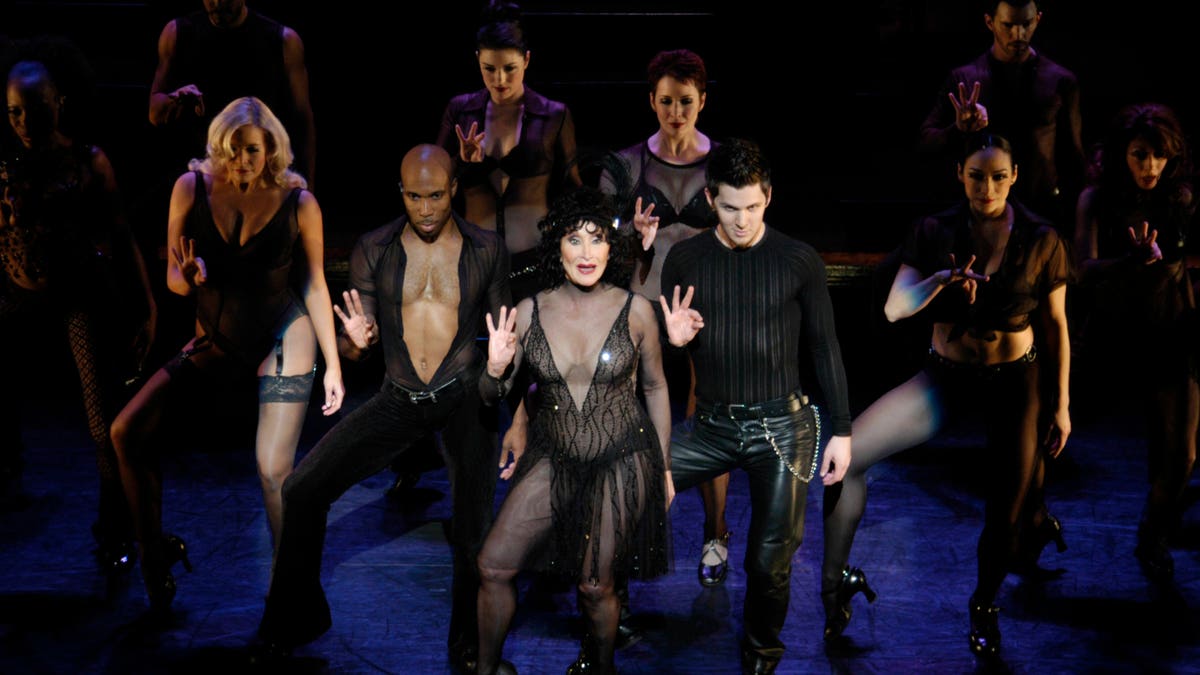 chita rivera and cast in chicago ten year anniversary