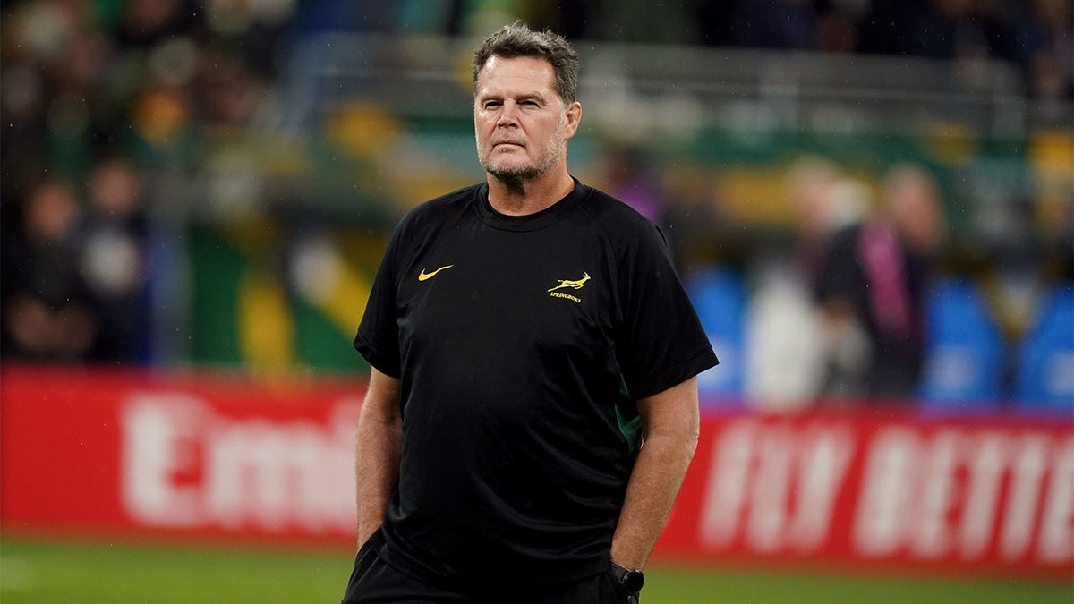 Rassie Erasmus ahead of the Rugby World Cup