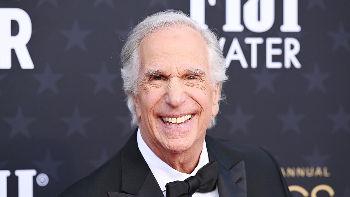 Close up of Henry Winkler