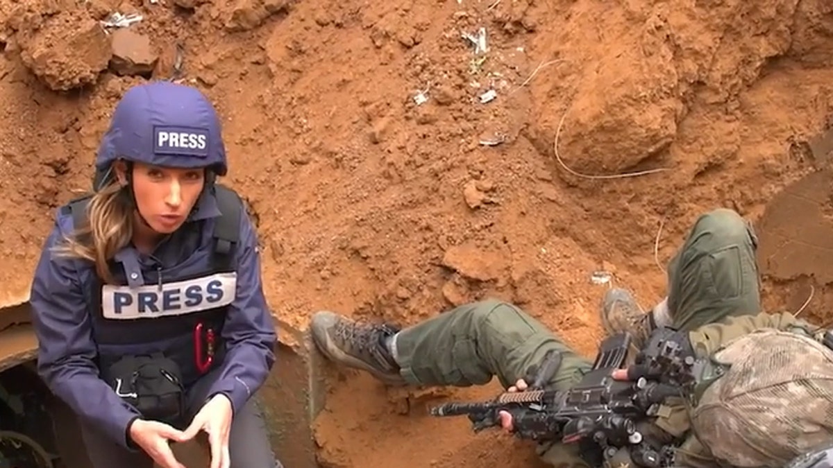 Fox News' Alex Hogan on ground with Israeli military member, found Hamas hideout
