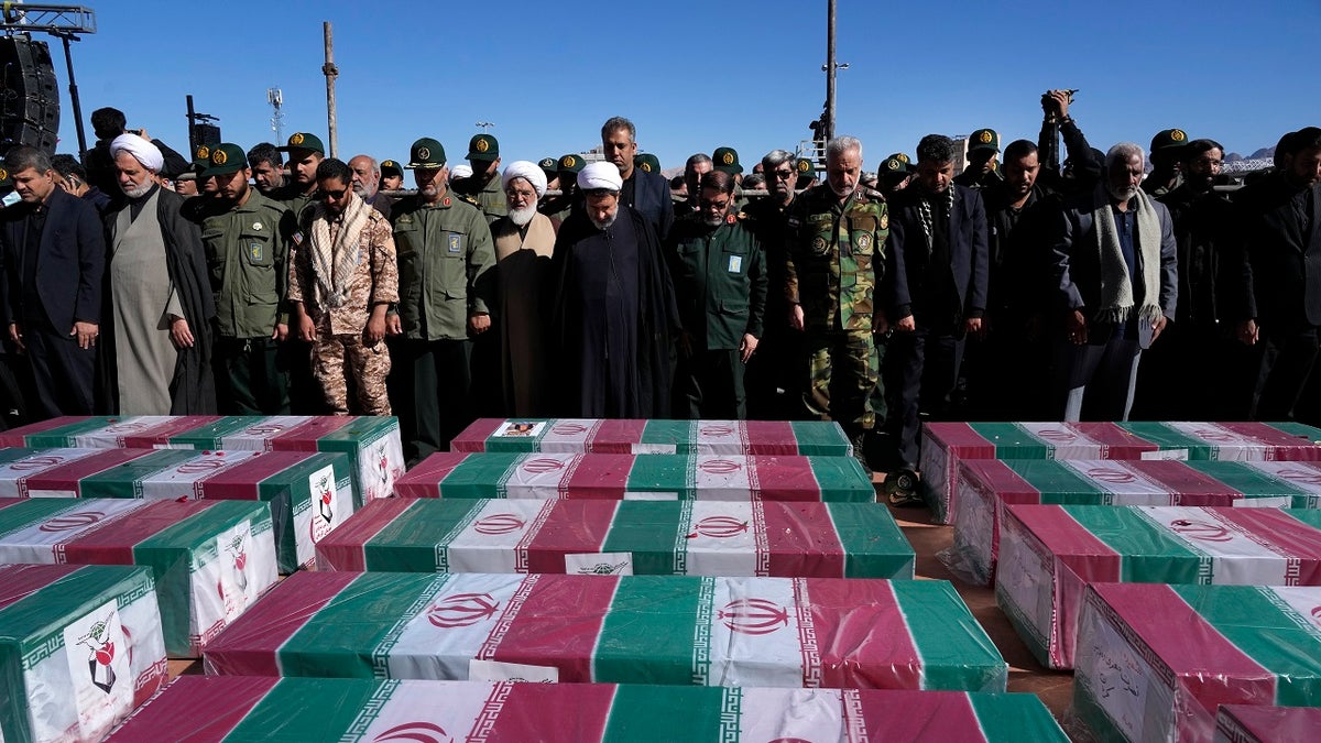 Iran attacks funeral