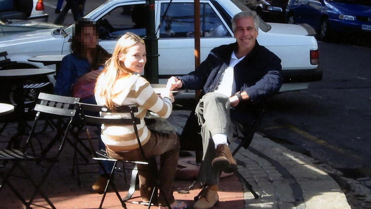 Jeffrey Epstein and Chauntae Davies in Paris