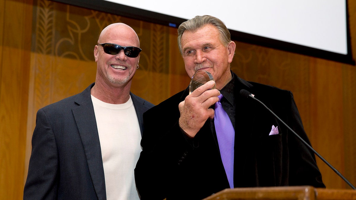 Jim McMahon and Mike Ditka