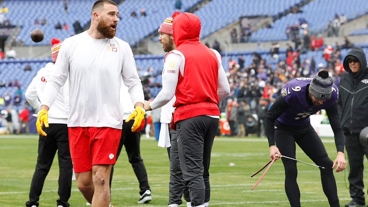 Patrick Mahomes Crashes Travis Kelce Appearance On 'The Pat McAfee Show ...