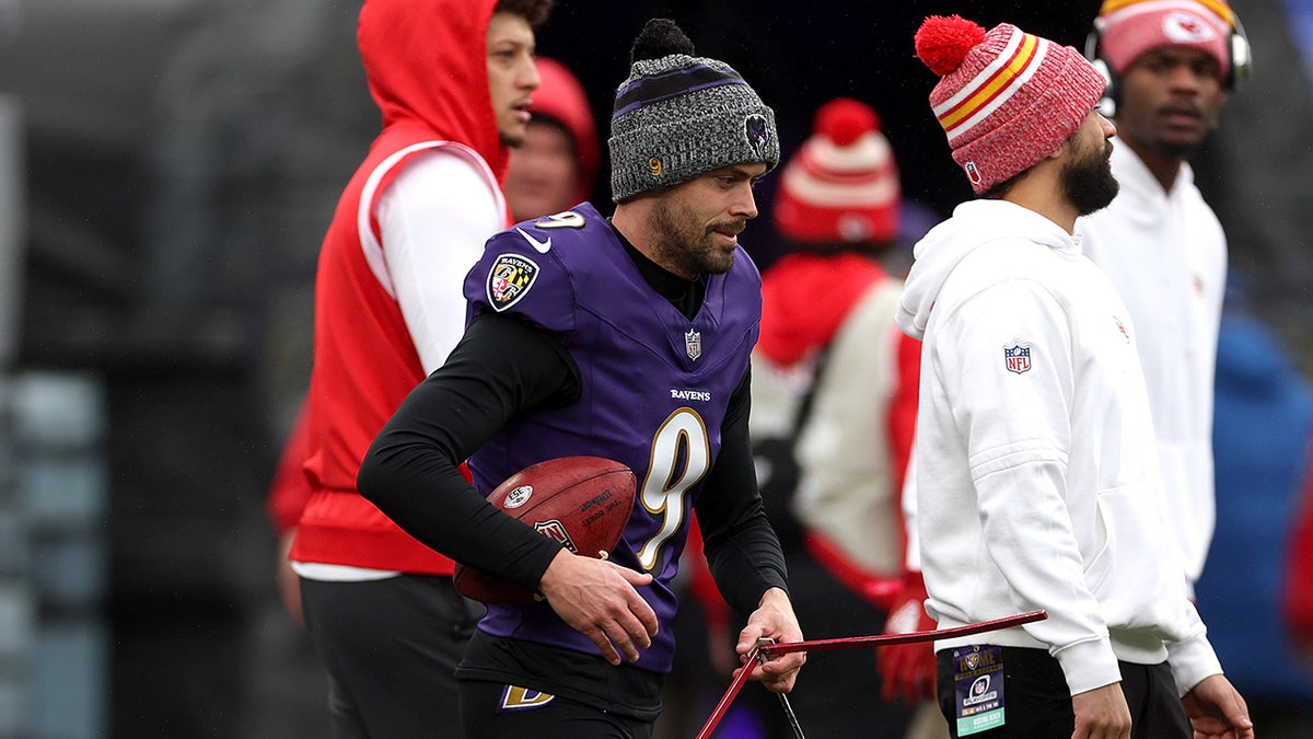 Ravens' Justin Tucker downplays tiff with Chiefs stars before AFC title game, calls it 'gamesmanship' - Fox News