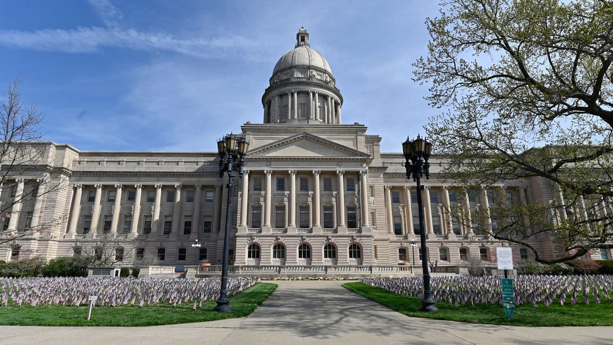 The Kentucky State Capitol in Frankfort