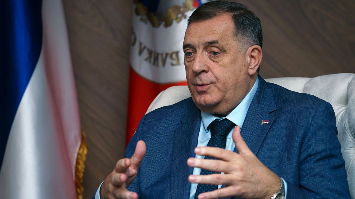 Milorad Dodik speaks