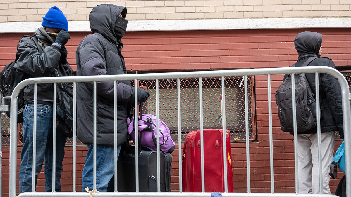 Migrants seen in NYC