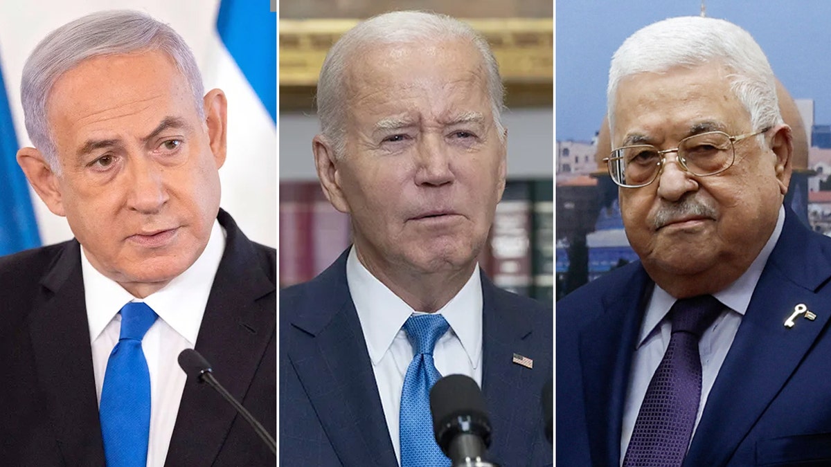 Prime Minister of Israel Netanyahu, US President Biden, Palestinian President Abbas