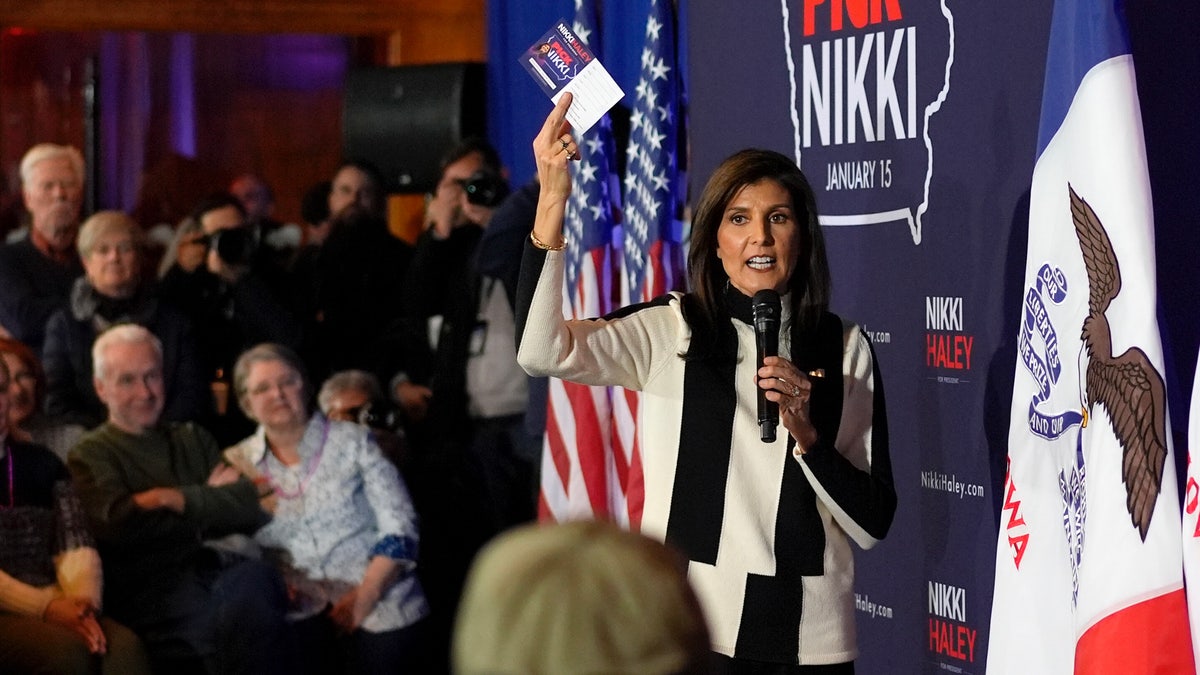 Nikki Haley dodges question on whether a man can become a woman