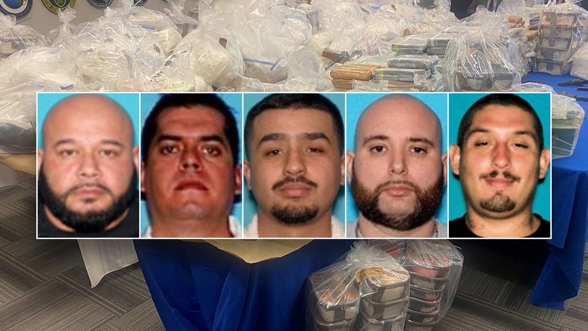 Mugshot of drug trafficking suspects