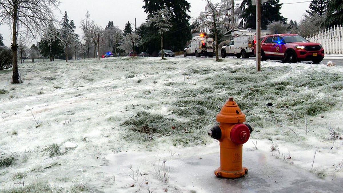 Oregon ice storm