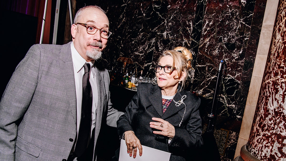 Paul Giamatti and Amy Sedaris at the NBR Awards