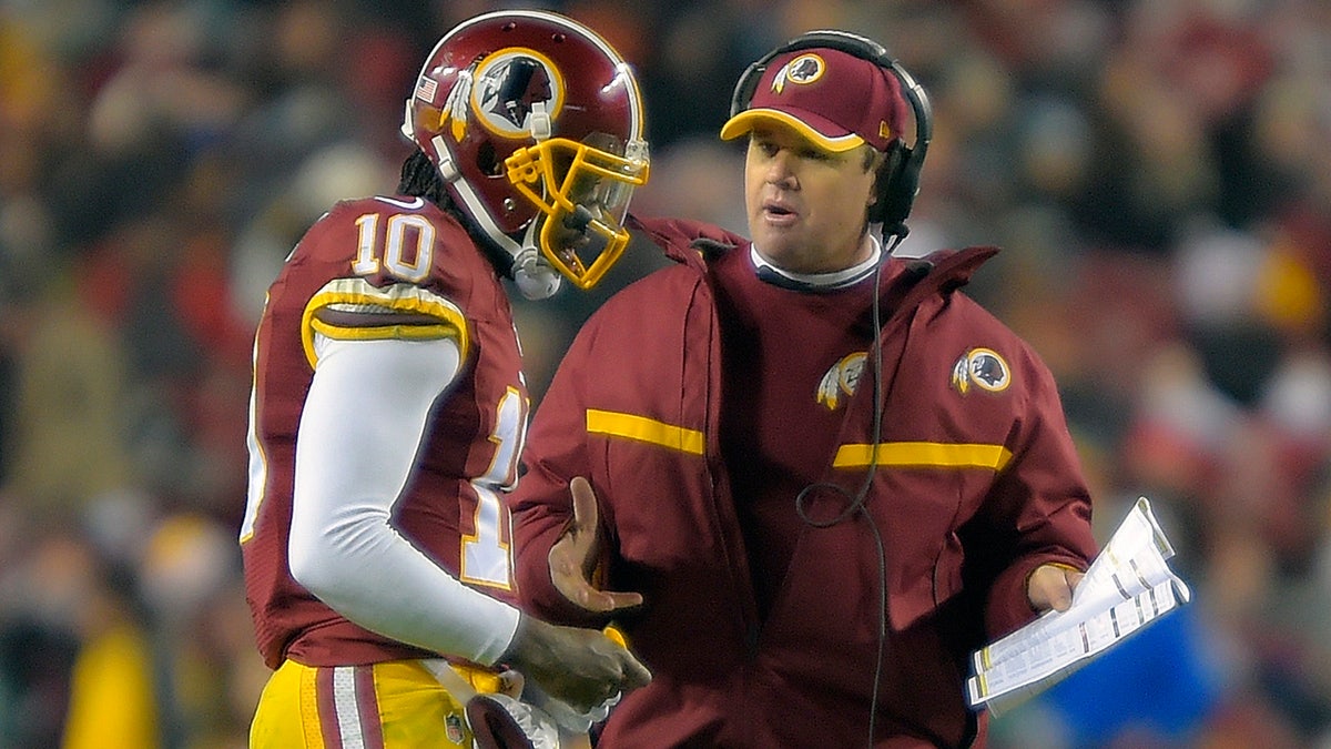 Jay Gruden rips Robert Griffin III as social media feud rages on: 'You weren't good enough' | Fox News