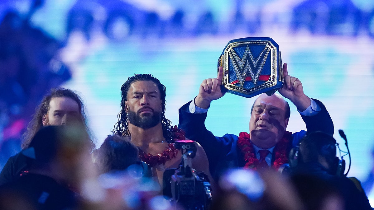 Roman Reigns at the 2023 Royal Rumble