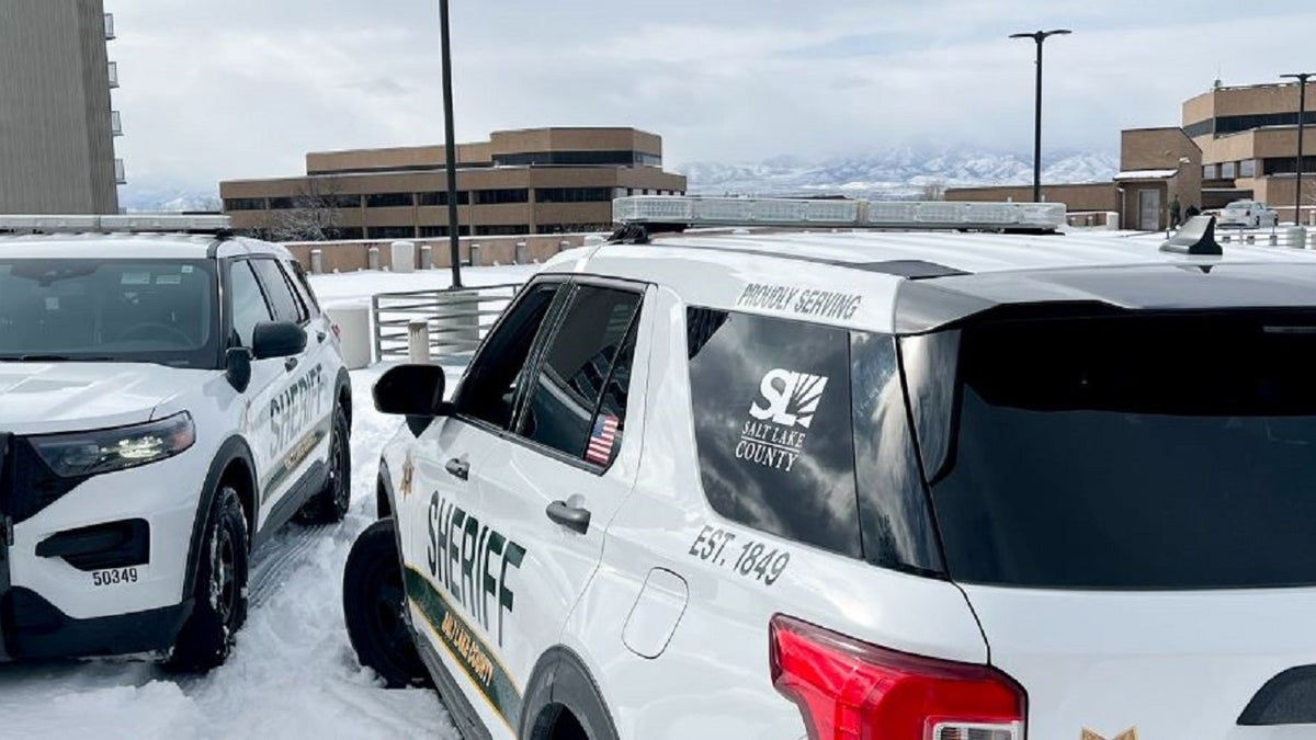 Salt Lake County Sheriff's vehicle