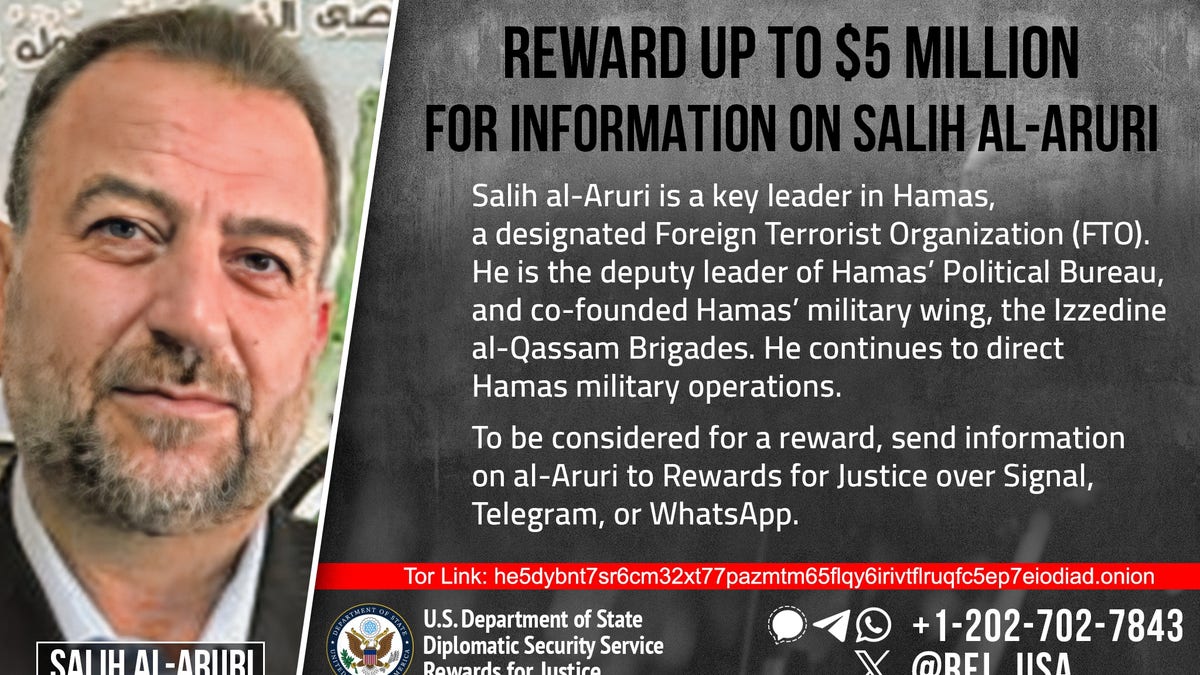 State Department Quiet On Slain Hamas Leader With $5 Million Bounty ...