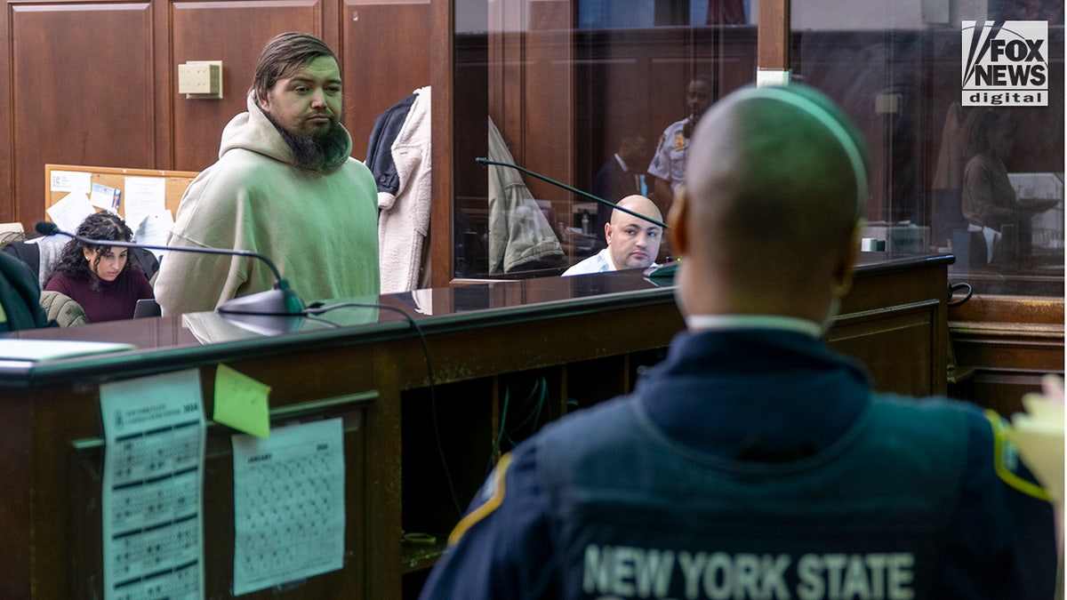 David Crowe looks on during his appearance in Manhattan Criminal Court