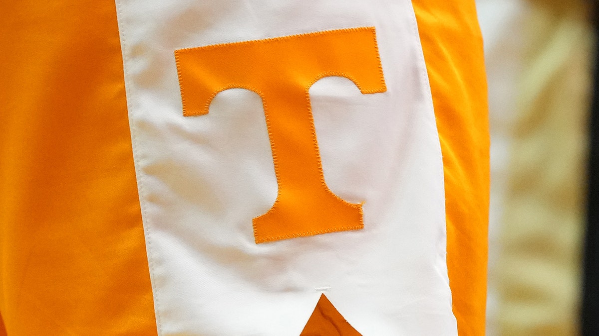 Tennessee Volunteers logo on basketball shorts