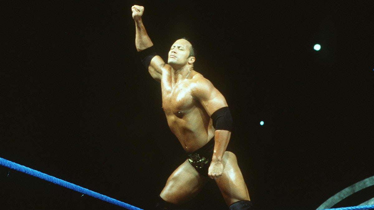 The Rock in 2000