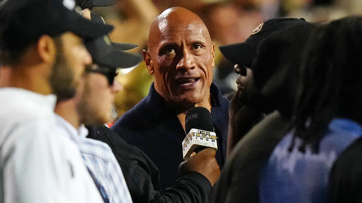 The Rock at Colorado game