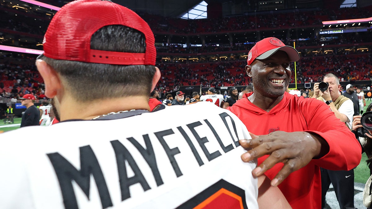 Todd Bowles and Baker Mayfield