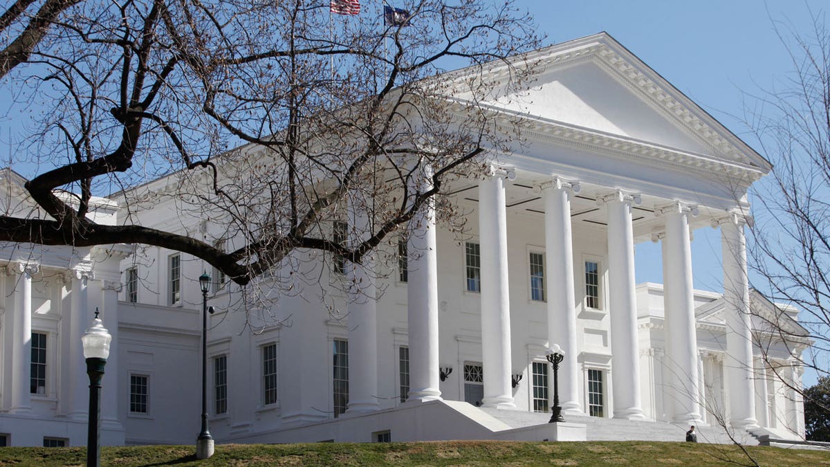 The Virginia Capitol building