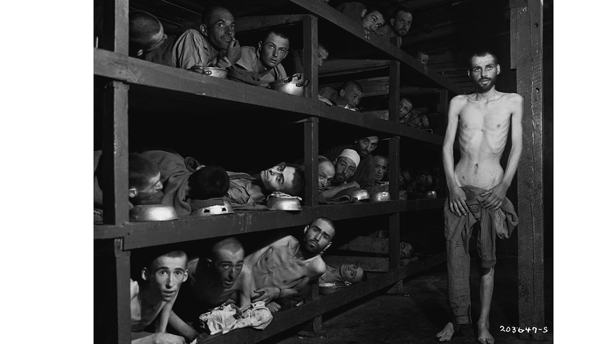 Elie Wiesel at Buchenwald