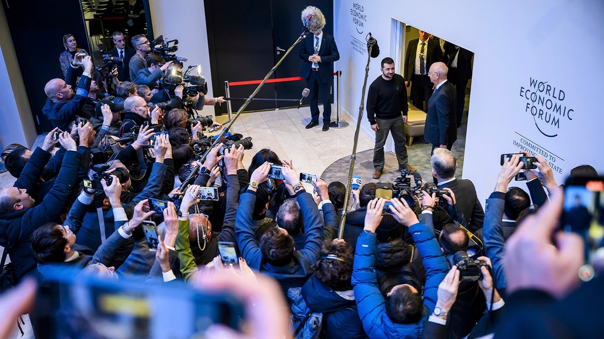 Ukraine's Zelenskyy in Davos
